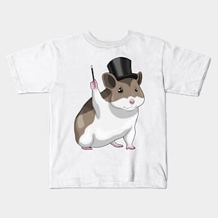 Hamster Wizard Magic wand Kids T-Shirt